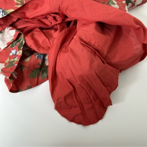 Abercrombie & Fitch Floral Red Dress - Picture 9 of 11